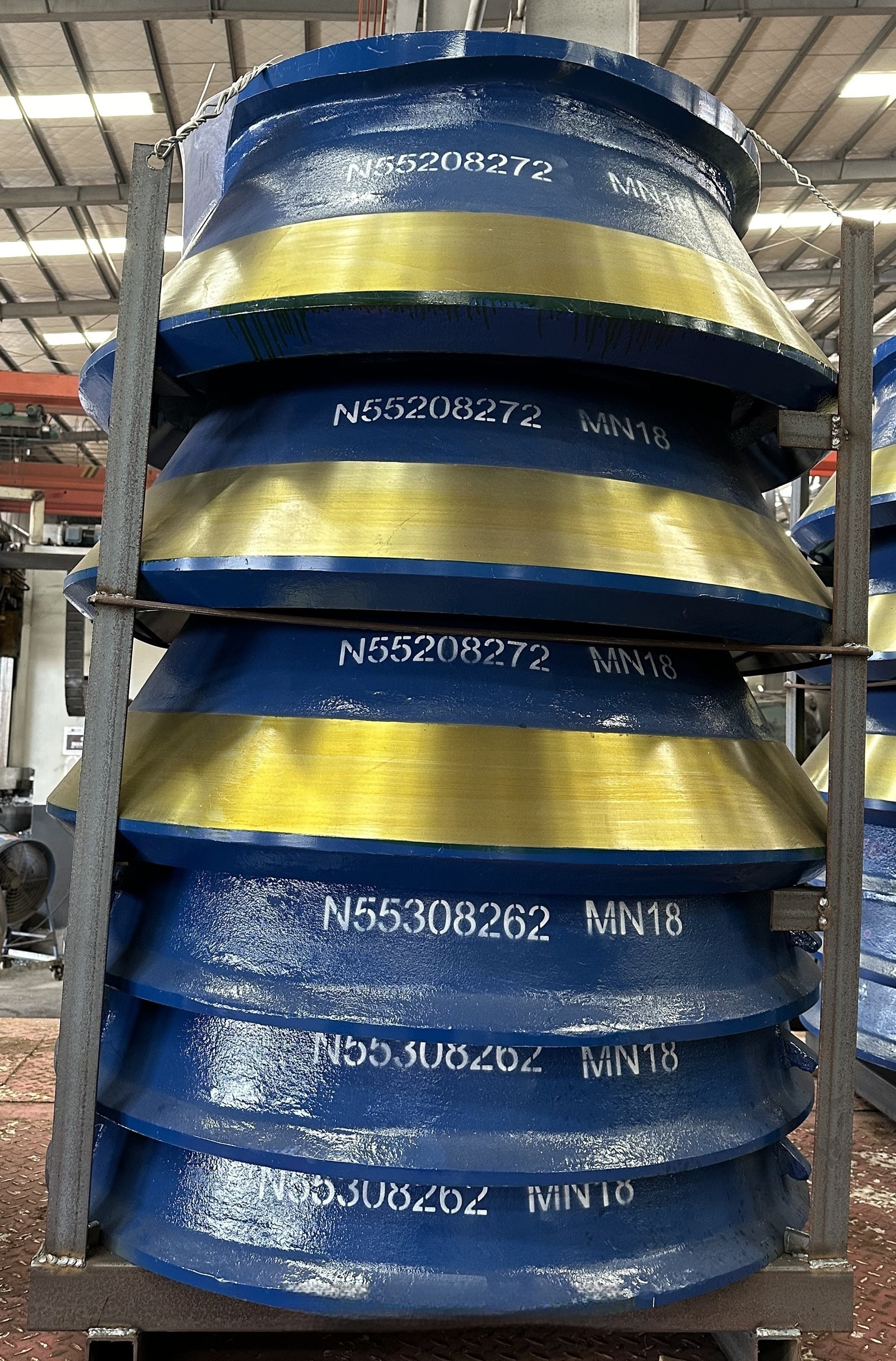4】metso-HP300-cone-crusher-N55208272-BOWL-LINER-MEDIUM-N55308262-MANTLE-FINE-MEDIUM-COARSE-SH