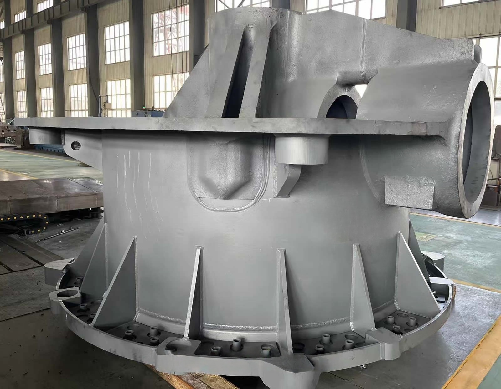 8】symons-7Ft-cone-crusher-3378-5980-Main-frame