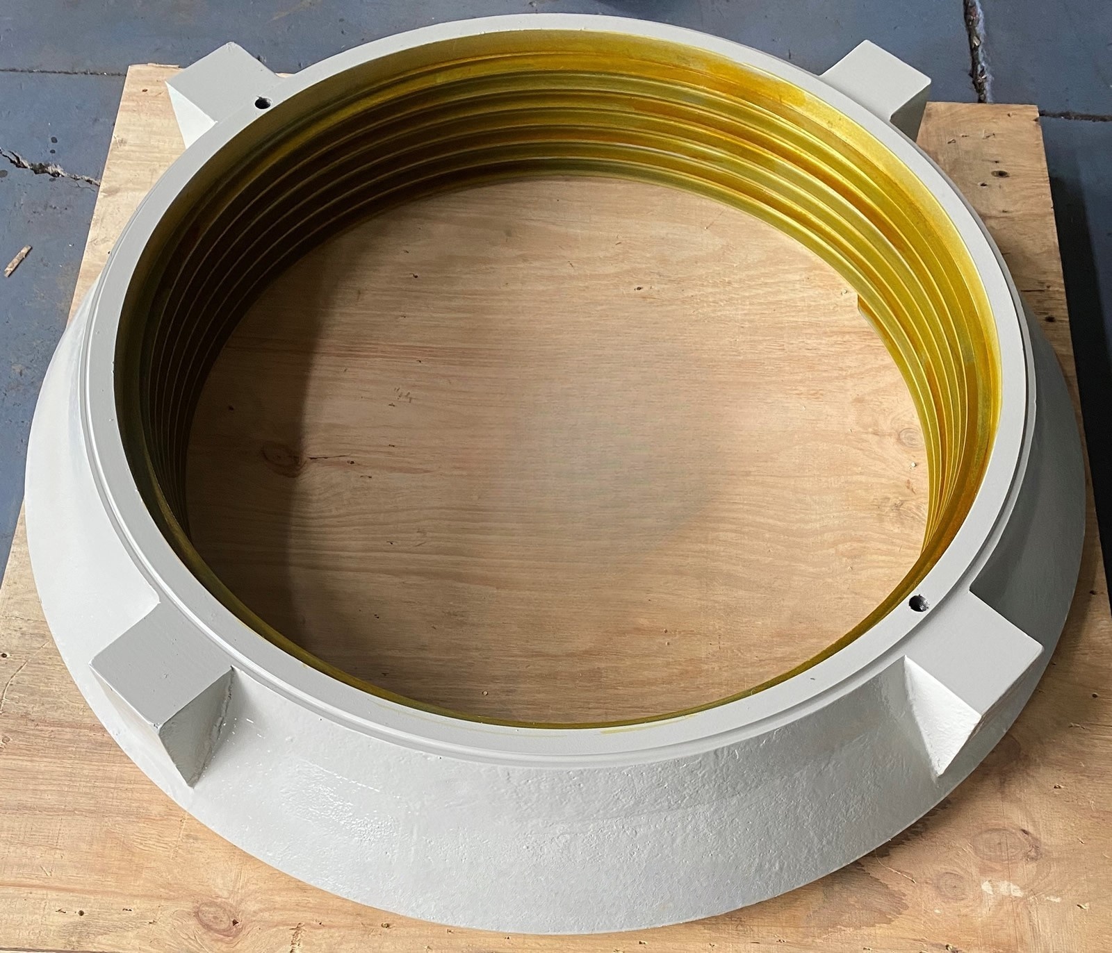 7】symons-7Ft-cone-crusher-6273-8201-Mantle-locking-nut