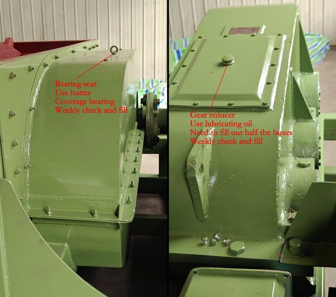 3】Stone-washing-machine-inject-lubricating-oil