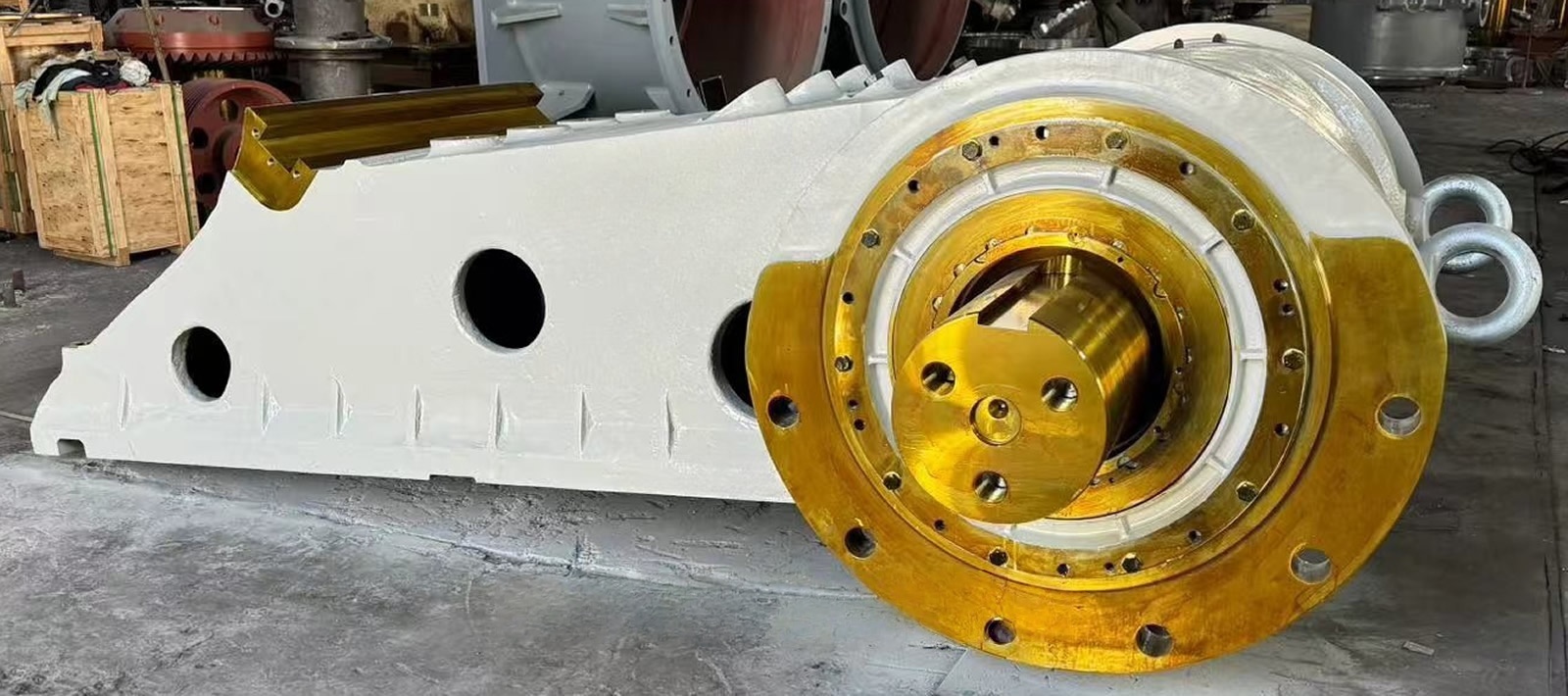 2】metso-C160-jaw-crusher-MM0266492-PITMAN-ASSEMBLY