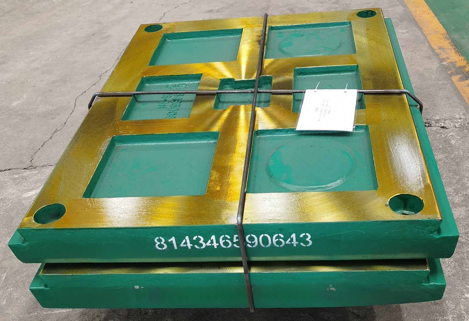 1】metso-C125-jaw-crusher-Jaw-plate