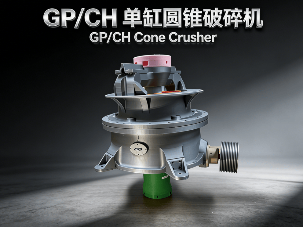 GP 圆锥破碎机模型