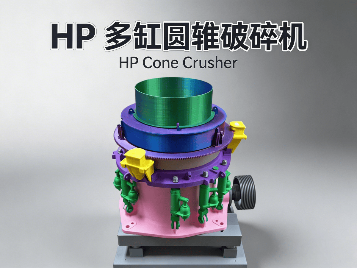 HP 圆锥破碎机模型
