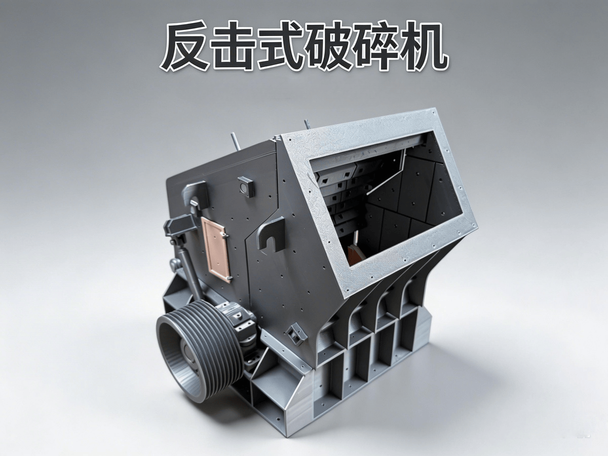 反击式破碎机模型